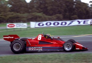 José Carlos Pace e o Brabham BT45 no Grande Prêmio da Argentina de 1977