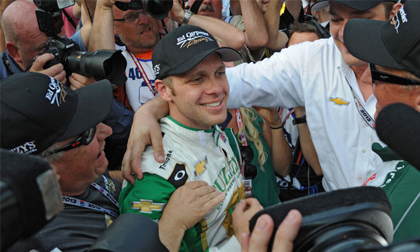 O Pole Day Winner Ed Carpenter (Foto IndyCar Media)