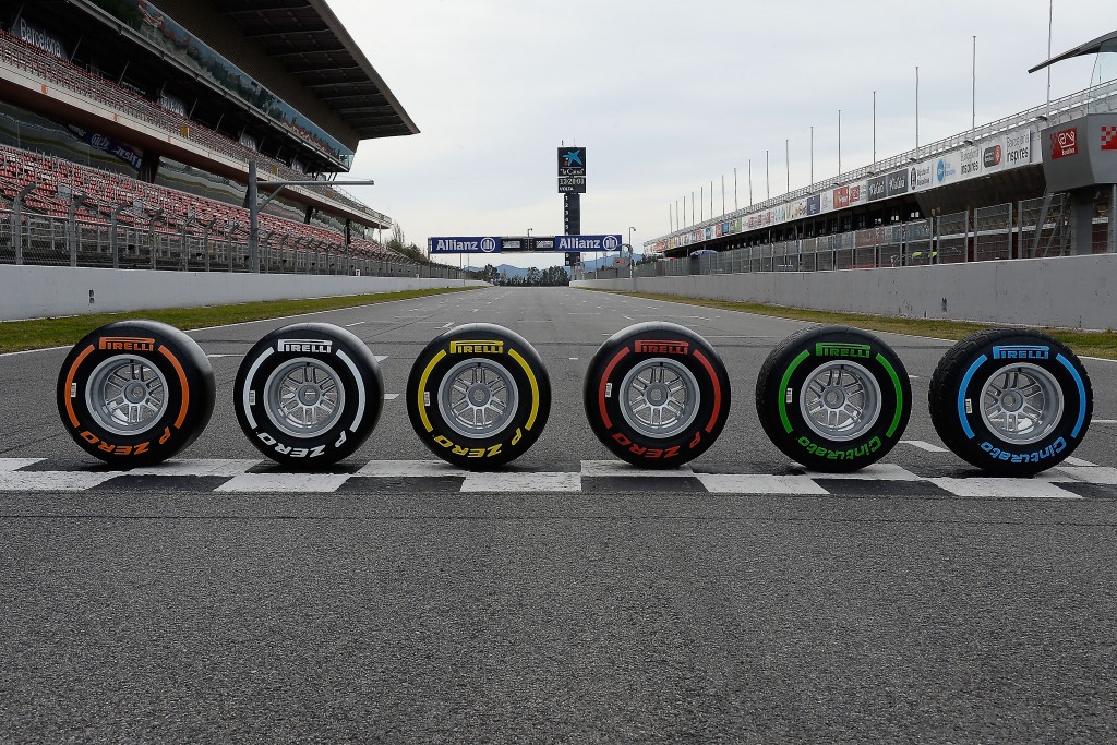 Pneus de Fórmula 1 Pirelli (Foto fornecida por Pirelli)