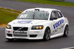 Vitória do Volvo C30 na categoria IV com Ricardo Landi e Geciel de Andrade (Foto André Santos)