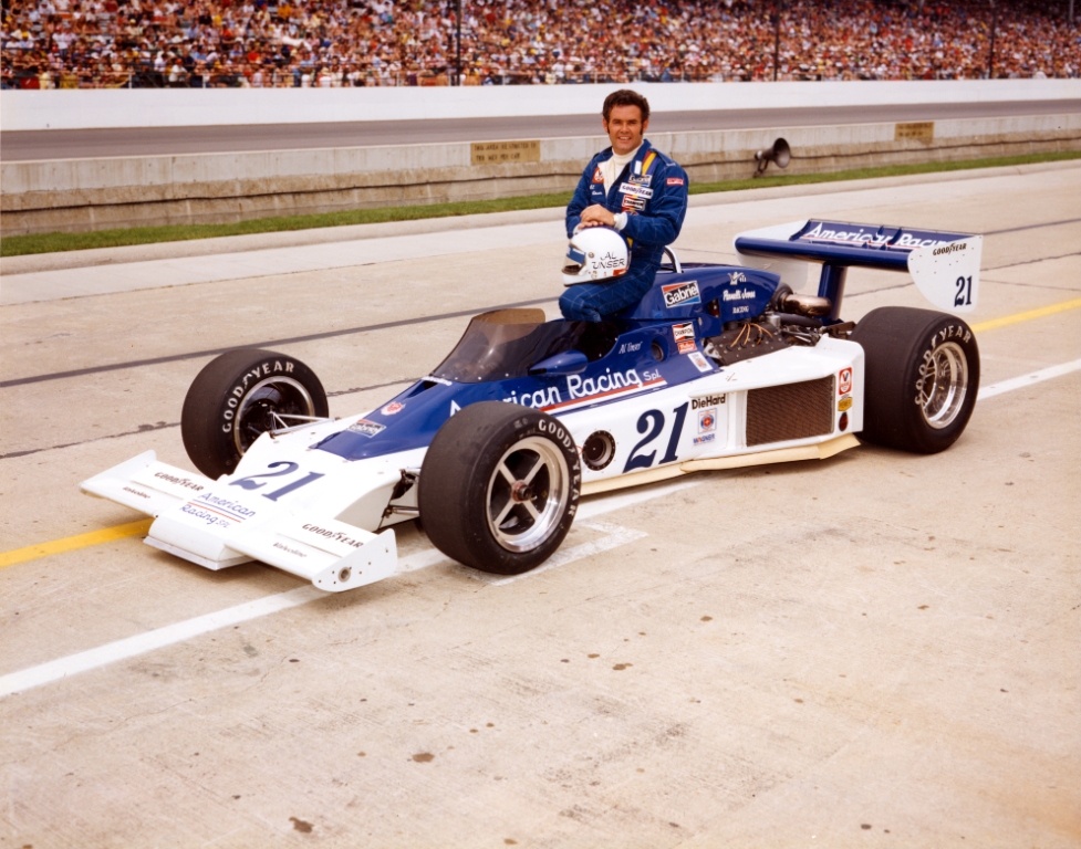 Al Unser e o Parnelli Cosworth da Parnelli Jones Racing na Indy 500 de 1977 (Foto IMS Media)