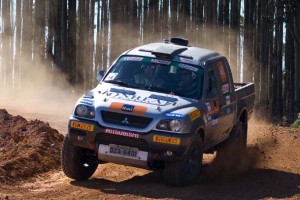 Guazelli e Brites lideram a categoria L200 RS (Fotos David Santos Jr./Mitsubishi Motors)