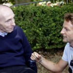2009 Goodwood Festival of Speed. Goodwood 2009 - Sir Frank Williams e Jenson Button (Gary Hawkins/LAT Photographic/BrawnGP)