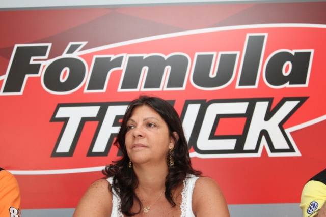 Neusa Navarro Félix, presidente da Fórmula Truck (Fotos Orlei Silva/Truck)