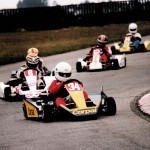 Helio Castroneves em ação no Kartódromo de Interlagos na temporada de 1988 (Foto MIGUEL COSTA JR.)
